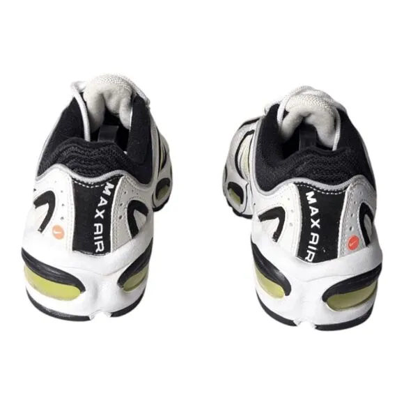 NIKE Air Max Tailwind 4 &quot;White Volt Black&quot; Runing Shoes Size M5.5/W7