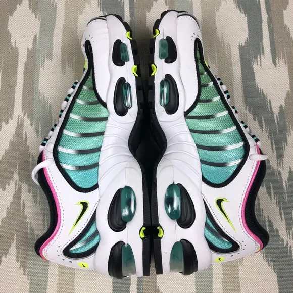 Nike Air Max TailWind 4 GS Women Shoes White/Black China Rose BQ9810102 Size 5.5