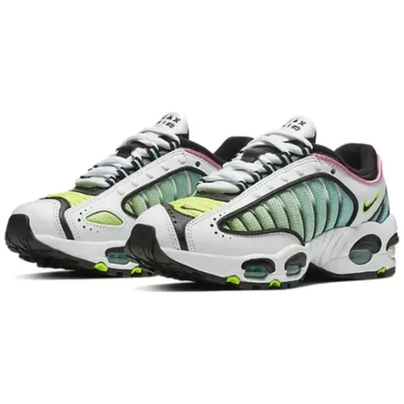 Nike Air Max TailWind 4 GS Women Shoes White/Black China Rose BQ9810102 Size 5.5