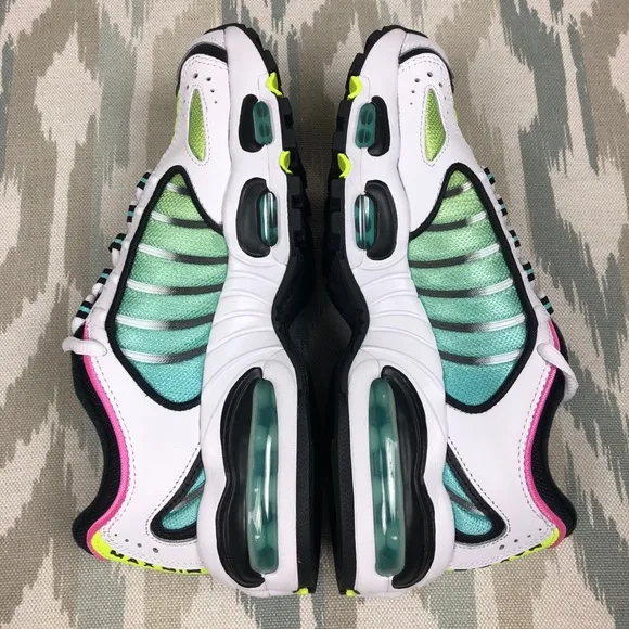 Nike Air Max TailWind 4 GS Women Shoes White/Black China Rose BQ9810102 Size 5.5