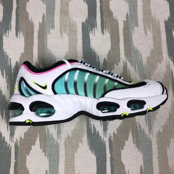 Nike Air Max TailWind 4 GS Women Shoes White/Black China Rose BQ9810102 Size 5.5