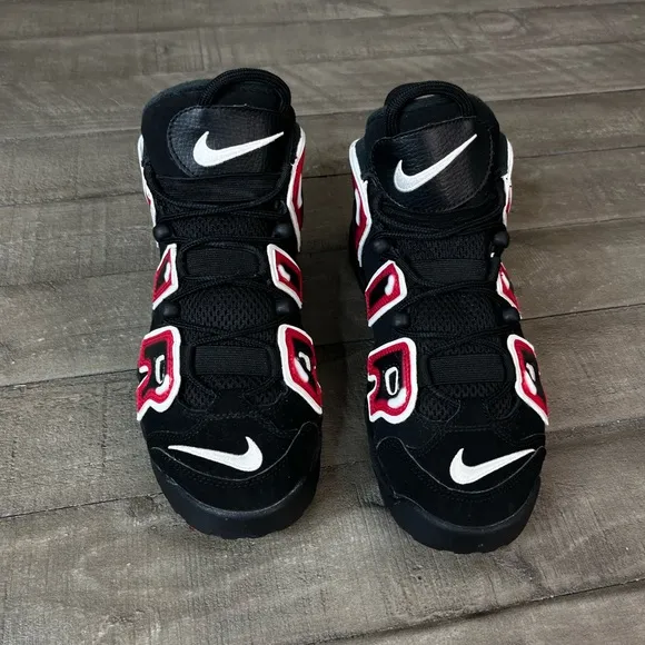 Nike Air More Uptempo Laser Crimson Sz 7.5