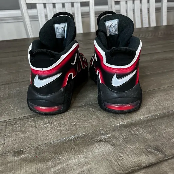 Nike Air More Uptempo Laser Crimson Sz 7.5