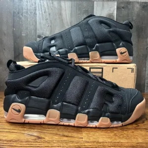 Nike Air More Uptempo Low Black Gum Size 14 Men’s Shoes FZ3055-003