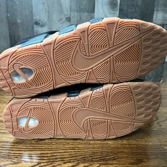Nike Air More Uptempo Low Black Gum Size 14 Men’s Shoes FZ3055-003