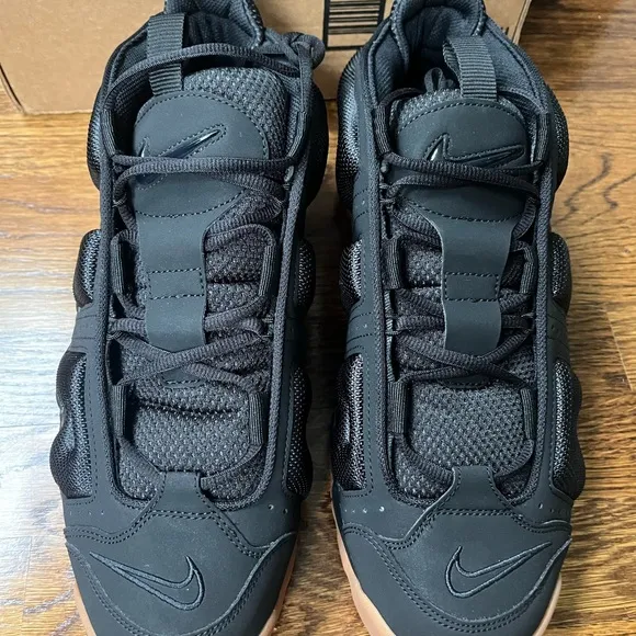 Nike Air More Uptempo Low Black Gum Size 14 Men’s Shoes FZ3055-003