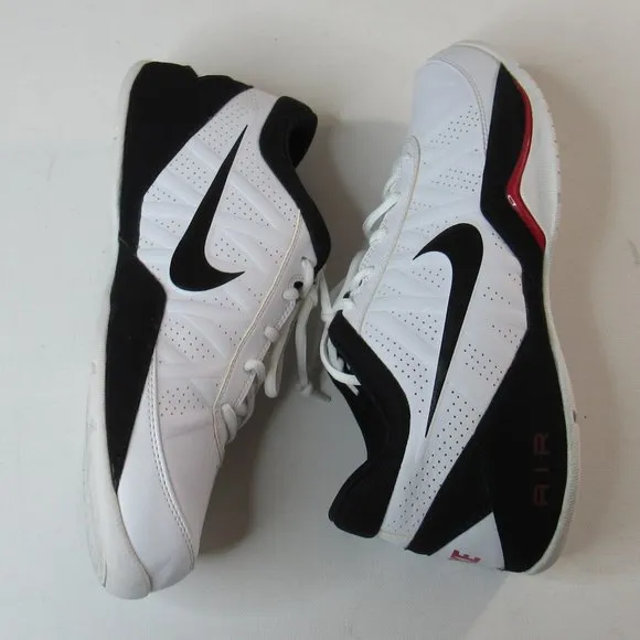 Nike Air Ring Leader Low Mens Black Red White Size 8.5