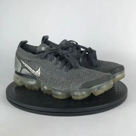 Nike Air VaporMax 2 Grey Chrome Running Shoes 942842-014 Men’s Size 7.5