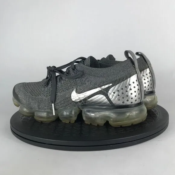 Nike Air VaporMax 2 Grey Chrome Running Shoes 942842-014 Men’s Size 7.5