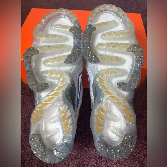 Nike Air Vapormax 2021 FK, Pure Platinum/Hyper Royal; men’s 9