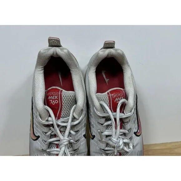 Nike Air VaporMax 360 OG Grey Red Men’s Size 9 CK2718-002 Shoes Sneakers