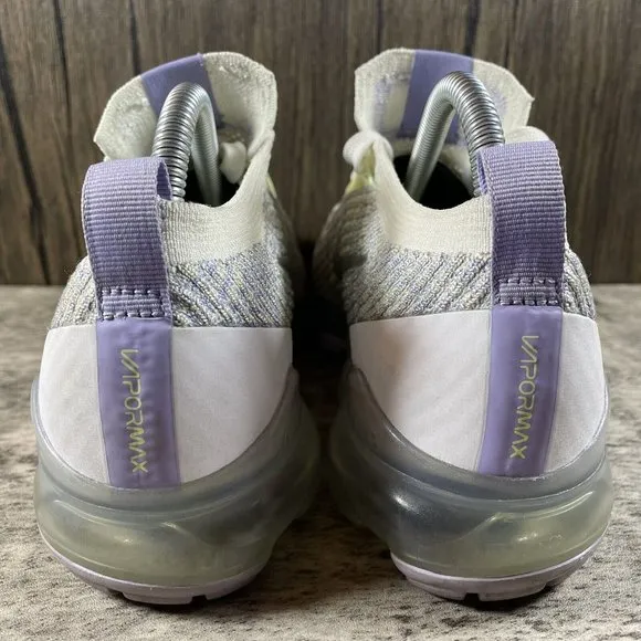 Nike Air Vapormax Flyknit 3 Barely Volt White Shoes AJ6910-102 Women’s Size 6