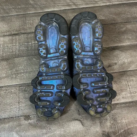 Nike Air Vapormax Grey Laser Blue Sz 7