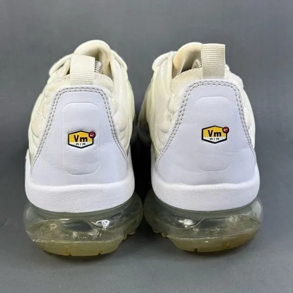 NIKE Air VaporMax Plus White/Pure Platinum sneaker shoes men’s size 10