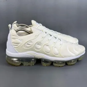 NIKE Air VaporMax Plus White/Pure Platinum sneaker shoes men’s size 10