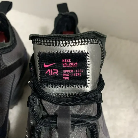 Nike Air VaporMax Running Shoes #AJ2616-003 Gray/Black/Blue/Pink Women’s Sz 6.5Y