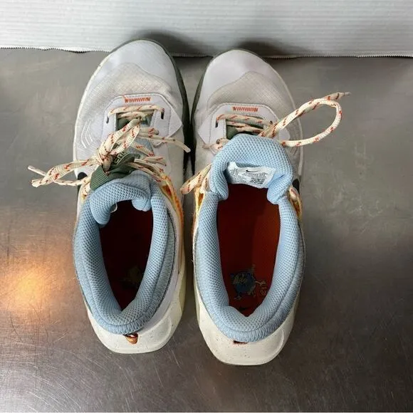 Nike Air Zoom Crossover Earth and Sun Basketball Sneakers Unisex 8.5W-6.5M or 7Y