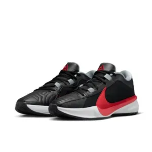 NIKE Air Zoom Freak 5 Basketball Shoes Mens 8.5 Womens 10 Black Red Giannis NWOB