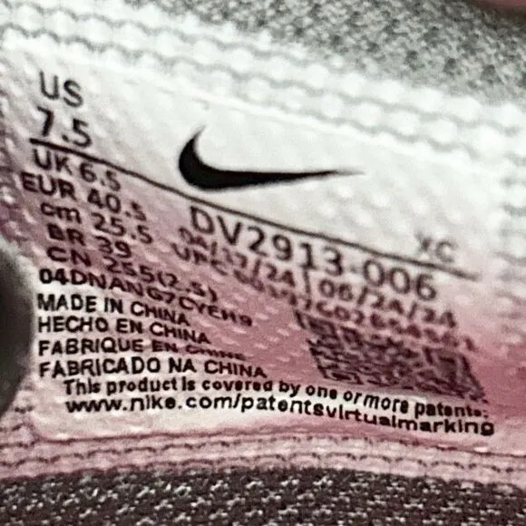 Nike Air Zoom GT Cut 3 “Grey Fuchsia” Men’s Size 7.5 Women’s 9 Basketball Shoes