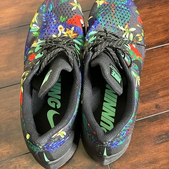 Nike Air Zoom Pegasus 35 GPX RS Black  Floral Shoes AV3252-001 Men’s Size 15