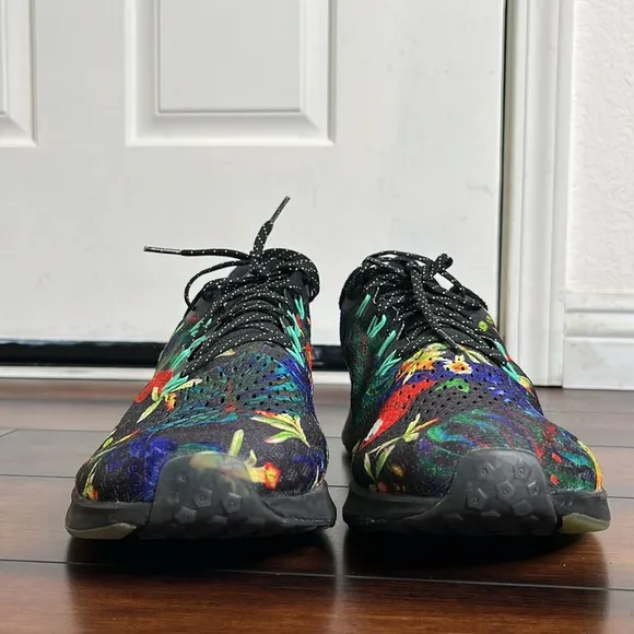 Nike Air Zoom Pegasus 35 GPX RS Black  Floral Shoes AV3252-001 Men’s Size 15