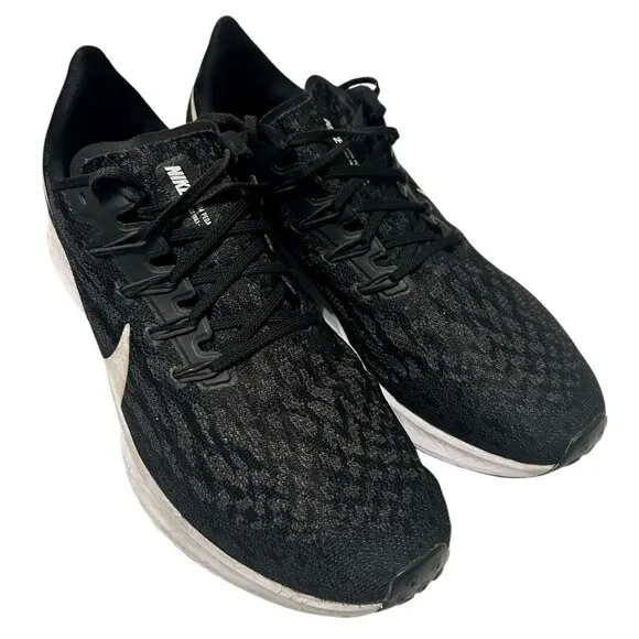 Nike Air Zoom Pegasus 36 Men's Black Sneakers Running shoes AQ2203-002 Sz 11.5