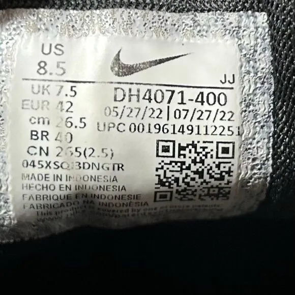 Nike Air Zoom Pegasus 39 Running Shoes DH4071-400 Racer Blue Men's Size 8.5