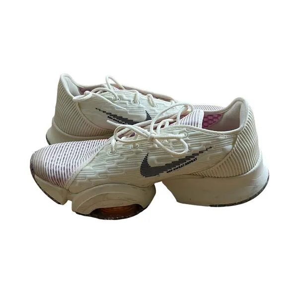 Nike Air Zoom SuperRep 2 Running Shoes Womens Size 9.5 Coconut Milk Next Nature