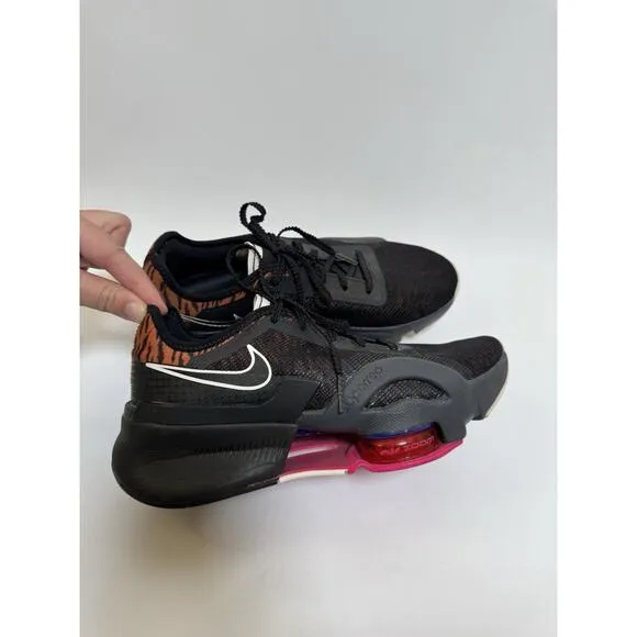Nike Air Zoom SuperRep 3 Black Tiger Sneakers Womens Running Shoes Size 5.5
