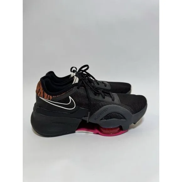 Nike Air Zoom SuperRep 3 Black Tiger Sneakers Womens Running Shoes Size 5.5
