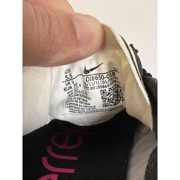 Nike Air Zoom SuperRep 3 Black Tiger Sneakers Womens Running Shoes Size 5.5