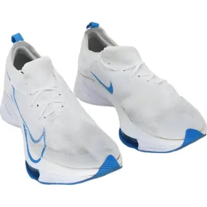 Nike Air Zoom Tempo NEXT Running Shoes Men's Size 13 White Blue