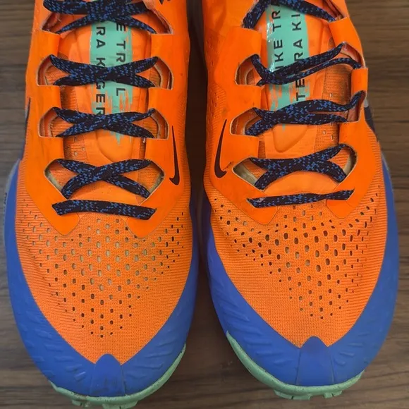 Nike Air Zoom Terra Kiger Orange Men's Running Shoes Size 9.5