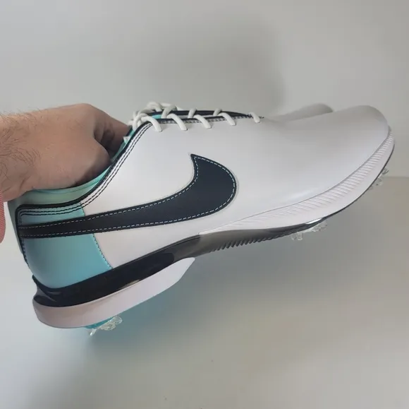 Nike Air Zoom Victory Tour II Men’s Golf Shoes White Blue DJ6570-114 Size 10.5