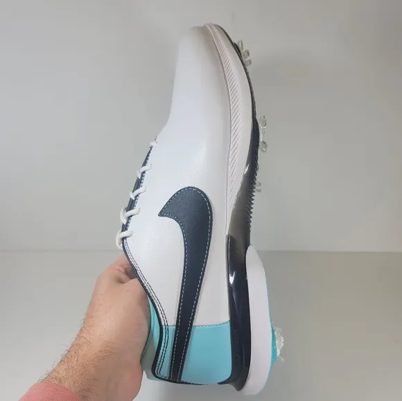 Nike Air Zoom Victory Tour II Men’s Golf Shoes White Blue DJ6570-114 Size 10.5