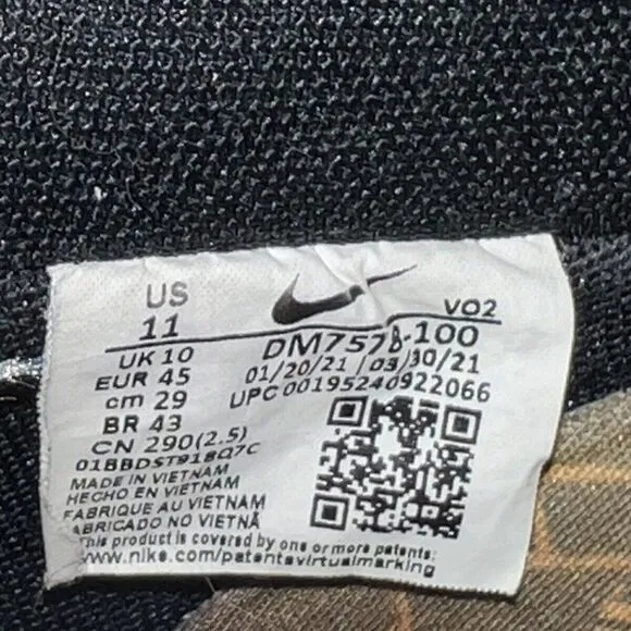 Nike AIR FORCE 1 '07 Shoes &quot;Drew League&quot; DM7578-100 Men’s Size 11