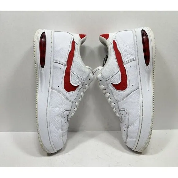 Nike Air Force 1 Low EVO Shoes University Red White HF3630-100 Sz Men’s Sz 11.5