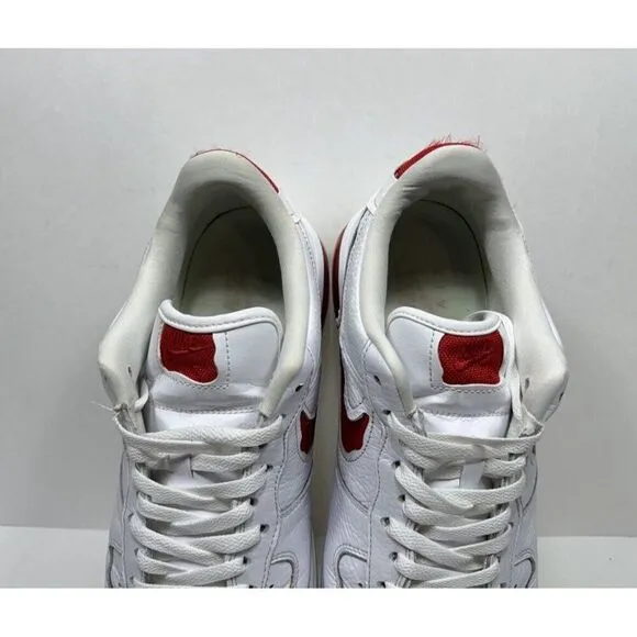 Nike Air Force 1 Low EVO Shoes University Red White HF3630-100 Sz Men’s Sz 11.5