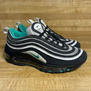 Nike Air Max 97 (GS) Shoes Size 4Y Women’s 5.5 Clear Emerald Style 921522 006.