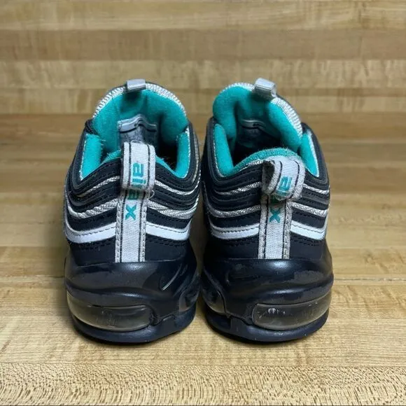 Nike Air Max 97 (GS) Shoes Size 4Y Women’s 5.5 Clear Emerald Style 921522 006.