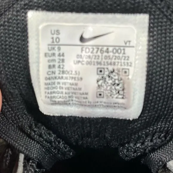 Nike Air Max Flyknit Racer Black 2022 Men’s 10