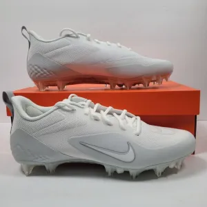 Nike Alpha Huarache 8 Pro Lax Men's White Cleats CW4439-110 US Size 10.5 NWB