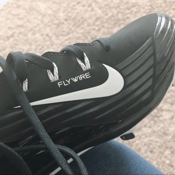 Nike Baseball Lunar Vapor Black Cleats Athletic Men’s Shoes Size 14 NEW w/o Box