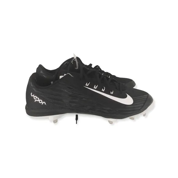 Nike Baseball Lunar Vapor Black Cleats Athletic Men’s Shoes Size 14 NEW w/o Box