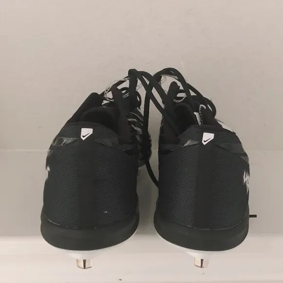 Nike Baseball Lunar Vapor Black Cleats Athletic Men’s Shoes Size 14 NEW w/o Box