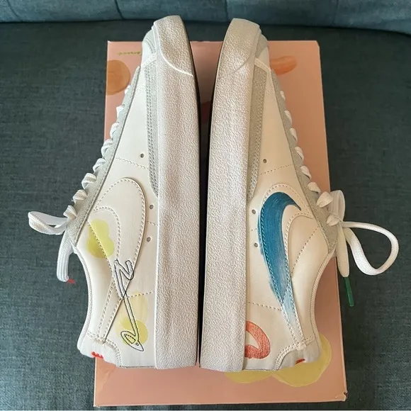 Nike Blazer Low Flyleather Mayumi Yamase Shoes Size 8 Men