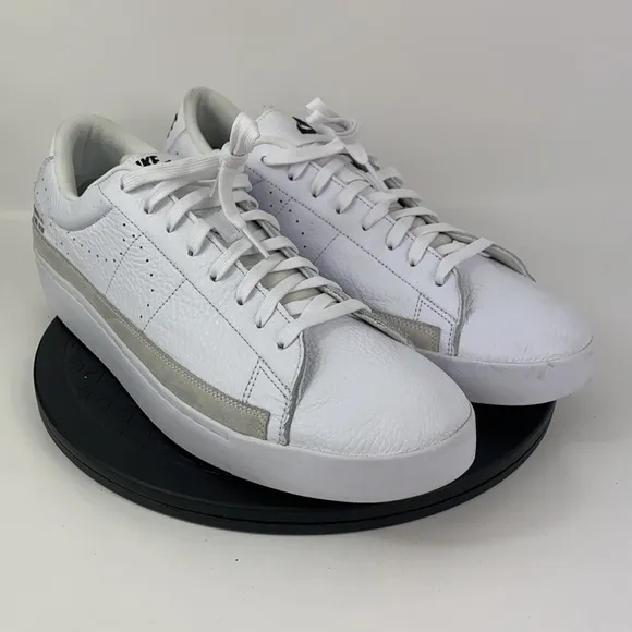 Nike Blazer Low X White Leather Shoes DA2045-100 Men’s Size 14