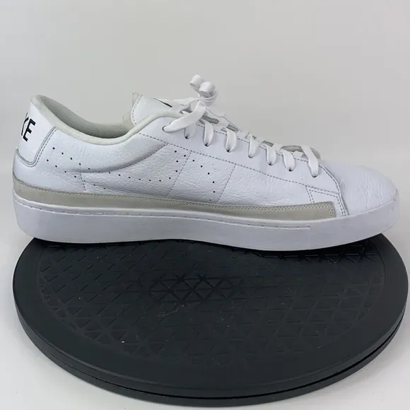 Nike Blazer Low X White Leather Shoes DA2045-100 Men’s Size 14