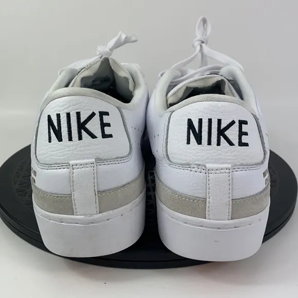 Nike Blazer Low X White Leather Shoes DA2045-100 Men’s Size 14