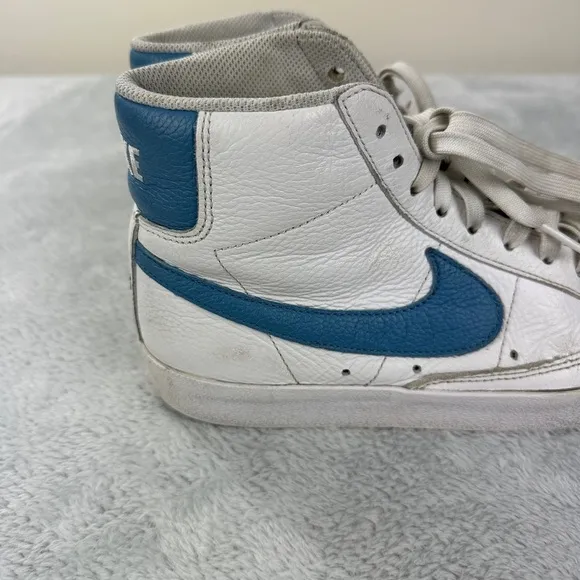 Nike Blazer Mid 77 White / Blue Men’s Shoes Size 7 US/8 UK/40 EU